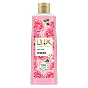 Lux Body Wash Soft Skin -French Rose & Almond Oil 240ml