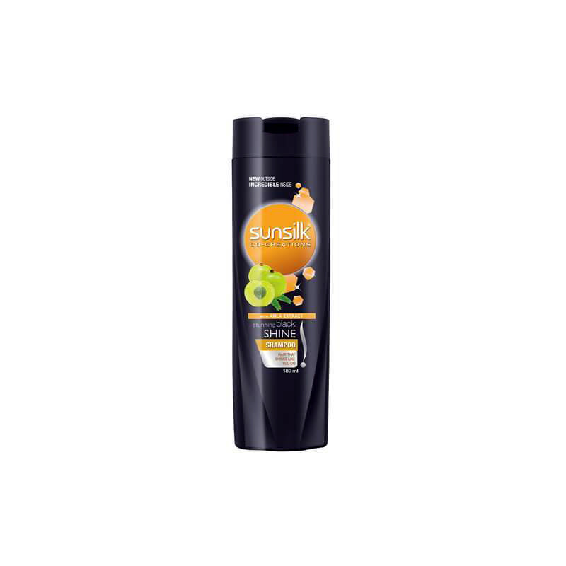 Sunsilk Stunning Black Shine Shampoo 180ml