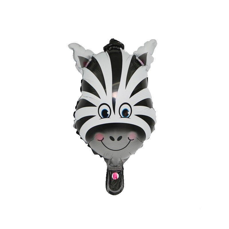 16inch Animal Face Foil Balloon - Zebra