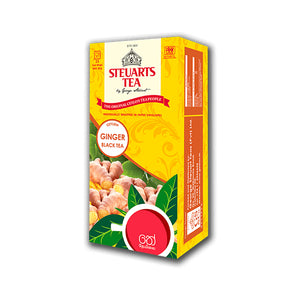 Steuarts Ginger Black (25 Tea Bags)