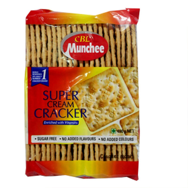 Munchee Super Cream Cracker 490g – SUN ONLINE