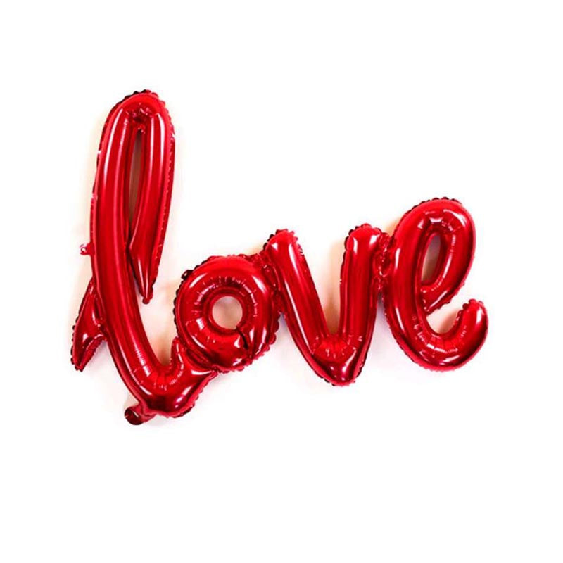 Love Foil Balloon - Red