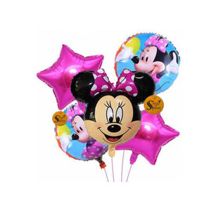 5 Pcs Minnie Foil Bouquet