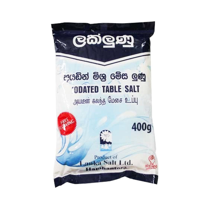 Laklunu Iodated Table Salt 400g