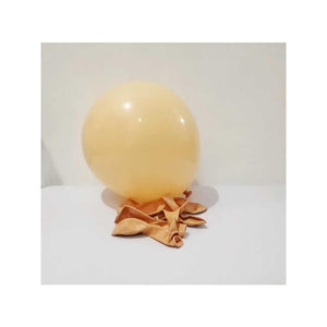 Latex Matte Balloons - Yellow